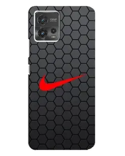 Чехол для Motorola MOTO G72 с картинкой «Nike — карбоновая сетка» Чехол для Motorola MOTO G72 с картинкой «Nike — карбоновая сетка»