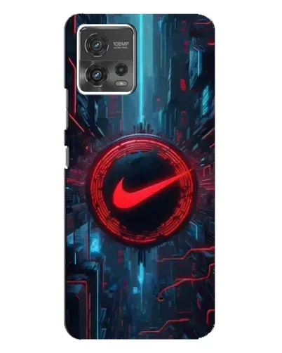 Чехол для Motorola MOTO G72 с картинкой «Техногенный стиль Nike» Чехол для Motorola MOTO G72 с картинкой «Техногенный стиль Nike»