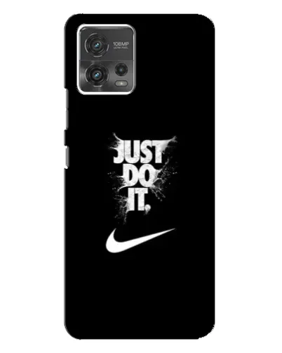 Чехол для Motorola MOTO G72 с картинкой «Текстовый принт Nike» Чехол для Motorola MOTO G72 с картинкой «Текстовый принт Nike»