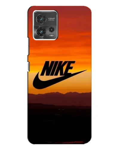 Чехол для Motorola MOTO G72 с картинкой «Nike — вечерний горизонт» Чехол для Motorola MOTO G72 с картинкой «Nike — вечерний горизонт»