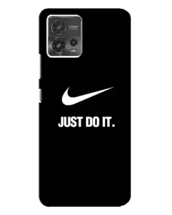 Чехол для Motorola MOTO G72 с картинкой «Классический принт Nike» Чехол для Motorola MOTO G72 с картинкой «Классический принт Nike»