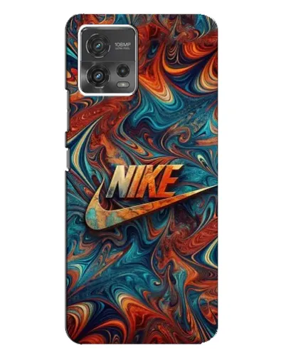 Чехол для Motorola MOTO G72 с картинкой «Nike в абстракции» Чехол для Motorola MOTO G72 с картинкой «Nike в абстракции»
