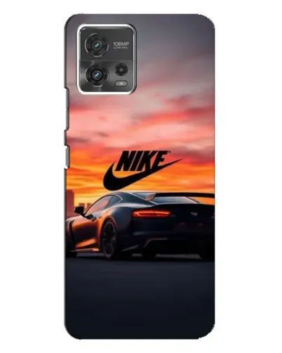Чехол для Motorola MOTO G72 с картинкой «Nike и суперкар» Чехол для Motorola MOTO G72 с картинкой «Nike и суперкар»