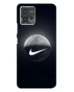 Чехол для Motorola MOTO G72 с картинкой «Nike в стиле граффити»