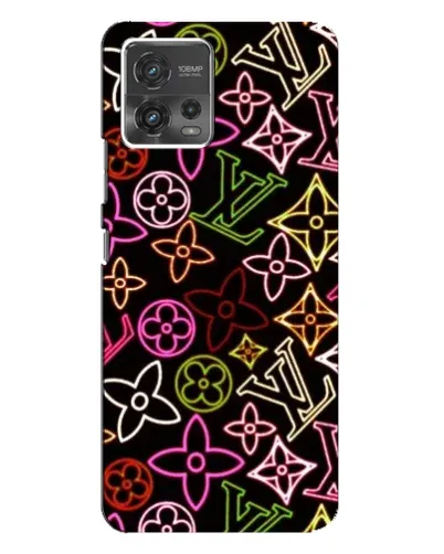 Чехол для Motorola MOTO G72 с картинкой «Неоновый микс Nike» Чехол для Motorola MOTO G72 с картинкой «Неоновый микс Nike»