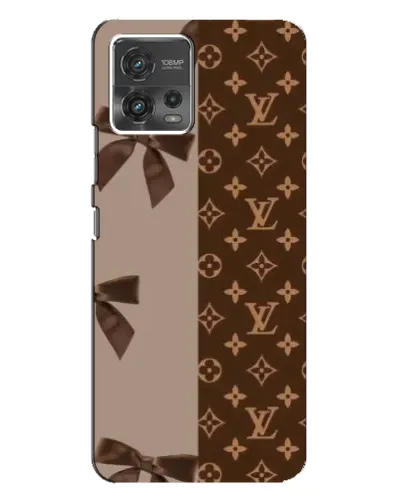 Чехол для Motorola MOTO G72 с картинкой «Louis Vuitton — банты» Чехол для Motorola MOTO G72 с картинкой «Louis Vuitton — банты»