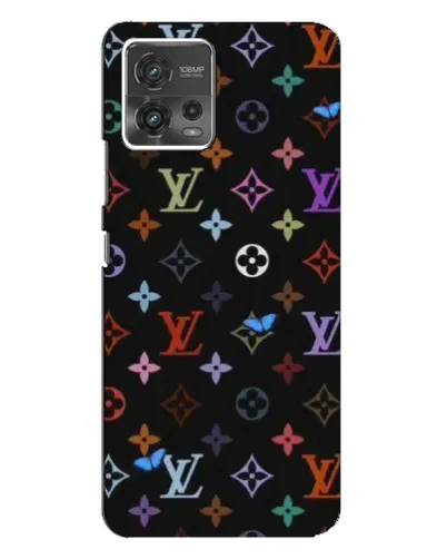 Чехол для Motorola MOTO G72 с картинкой «Цветная монограмма LV» Чехол для Motorola MOTO G72 с картинкой «Цветная монограмма LV»