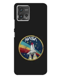 Чехол для Motorola MOTO G72 с картинкой «NASA — эмблема миссии» Чехол для Motorola MOTO G72 с картинкой «NASA — эмблема миссии»