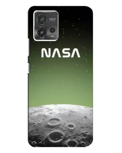 Чехол для Motorola MOTO G72 с картинкой «NASA — лунный градиент» Чехол для Motorola MOTO G72 с картинкой «NASA — лунный градиент»
