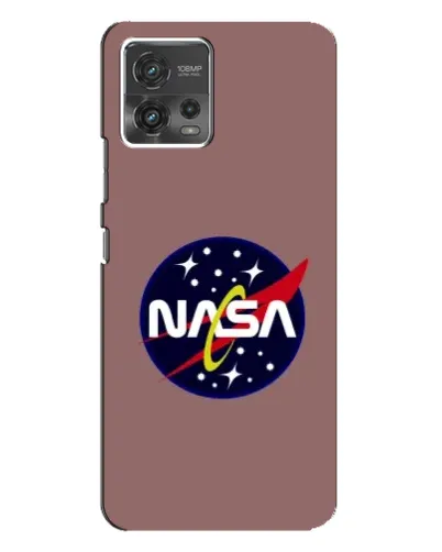 Чехол для Motorola MOTO G72 с картинкой «NASA — ретро космос» Чехол для Motorola MOTO G72 с картинкой «NASA — ретро космос»