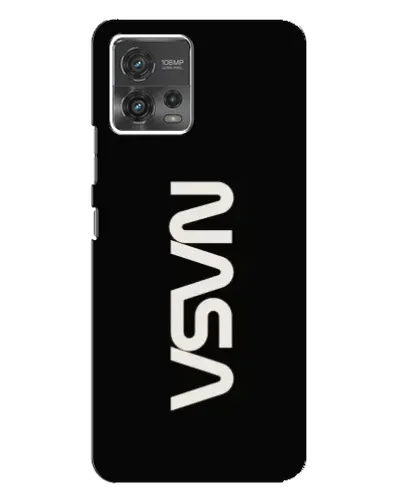 Чехол для Motorola MOTO G72 с картинкой «NASA — вертикальный логотип» Чехол для Motorola MOTO G72 с картинкой «NASA — вертикальный логотип»