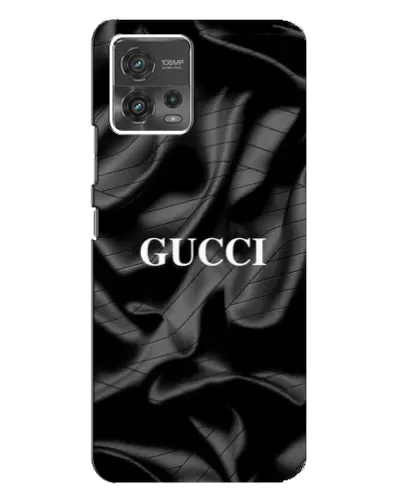 Чехол для Motorola MOTO G72 с картинкой «Gucci — шелковые волны»