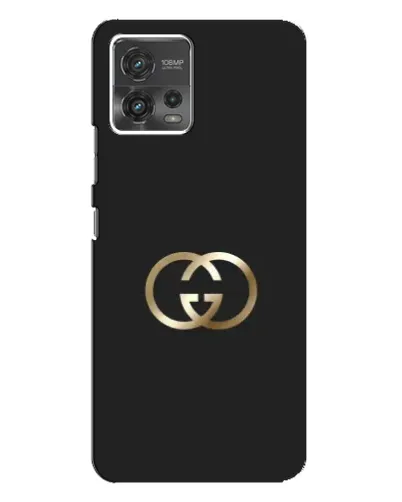 Чехол для Motorola MOTO G72 с картинкой «Минимализм Gucci»