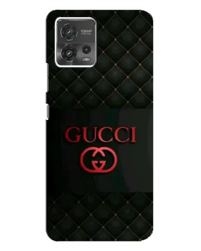 Чехол для Motorola MOTO G72 с картинкой «Gucci — стеганый черный»