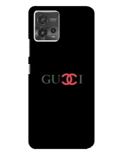Чехол для Motorola MOTO G72 с картинкой «Gucci — красный градиент»