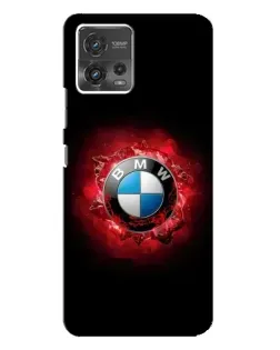 Чехол для Motorola MOTO G72 с картинкой «Логотип BMW — вспышка» Чехол для Motorola MOTO G72 с картинкой «Логотип BMW — вспышка»