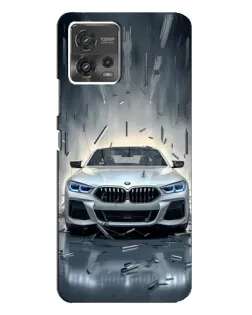 Чехол для Motorola MOTO G72 с картинкой «BMW в свете фар» Чехол для Motorola MOTO G72 с картинкой «BMW в свете фар»