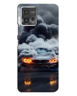 Чехол для Motorola MOTO G72 с картинкой «BMW в дыму» Чехол для Motorola MOTO G72 с картинкой «BMW в дыму»