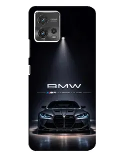 Чехол для Motorola MOTO G72 с картинкой «BMW сквозь ночной город» Чехол для Motorola MOTO G72 с картинкой «BMW сквозь ночной город»