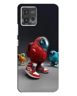 Чохол для Motorola MOTO G72 з картинкою «Among Us — 3D стиль» Чохол для Motorola MOTO G72 з картинкою «Among Us — 3D стиль»