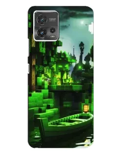 Чохол для Motorola MOTO G72 з картинкою «Minecraft лісовий пейзаж» Чохол для Motorola MOTO G72 з картинкою «Minecraft лісовий пейзаж»