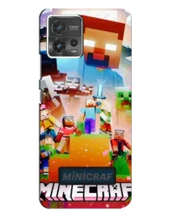 Чохол для Motorola MOTO G72 з картинкою «Minecraft герої гри» Чохол для Motorola MOTO G72 з картинкою «Minecraft герої гри»