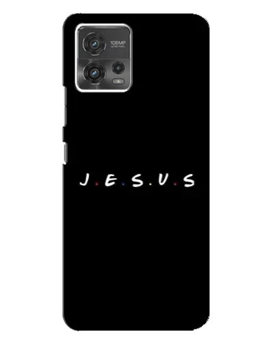 Чехол для Motorola MOTO G72 с картинкой «Точки веры J.E.S.U.S.» Чехол для Motorola MOTO G72 с картинкой «Точки веры J.E.S.U.S.»
