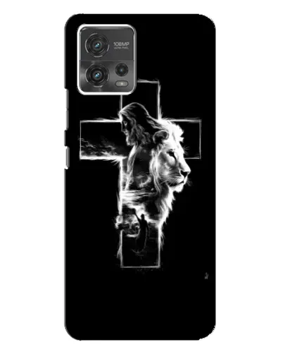 Чехол для Motorola MOTO G72 с картинкой «Сияющий крест Jesus» Чехол для Motorola MOTO G72 с картинкой «Сияющий крест Jesus»