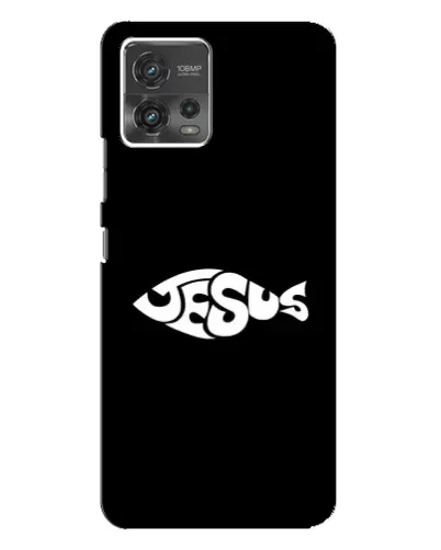Чехол для Motorola MOTO G72 с картинкой «Рыба Jesus» Чехол для Motorola MOTO G72 с картинкой «Рыба Jesus»