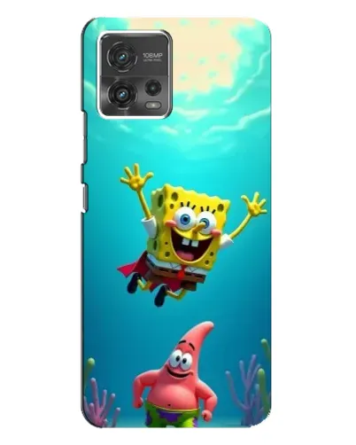 Чехол для Motorola MOTO G72 с картинкой «Спанч Боб под водой» Чехол для Motorola MOTO G72 с картинкой «Спанч Боб под водой»