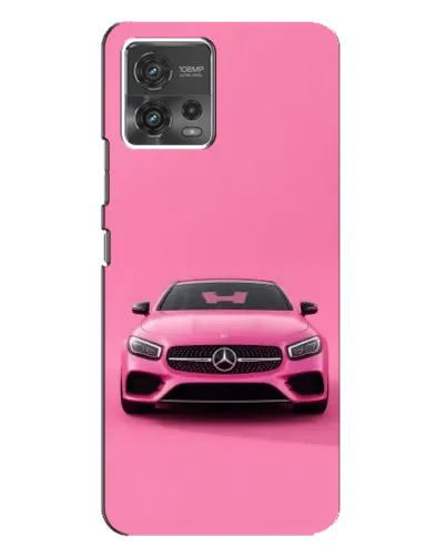 Чехол для Motorola MOTO G72 с картинкой «Розовый Mercedes AMG» Чехол для Motorola MOTO G72 с картинкой «Розовый Mercedes AMG»