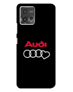 Чехол для Motorola MOTO G72 с картинкой «Логотип Audi Heart» Чехол для Motorola MOTO G72 с картинкой «Логотип Audi Heart»