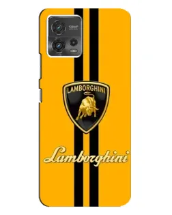 Чохол для Motorola MOTO G72 з картинкою «Lamborghini Stripe жовтий» Чохол для Motorola MOTO G72 з картинкою «Lamborghini Stripe жовтий»