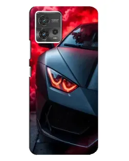 Чехол для Motorola MOTO G72 с картинкой «Lamborghini красное сияние» Чехол для Motorola MOTO G72 с картинкой «Lamborghini красное сияние»