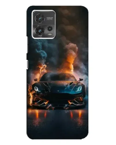 Чехол для Motorola MOTO G72 с картинкой «Lamborghini дымная эстетика» Чехол для Motorola MOTO G72 с картинкой «Lamborghini дымная эстетика»