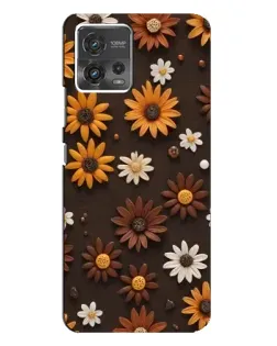 Чохол для Motorola MOTO G72 з картинкою «Візерунок з маленьких соняшників» Чохол для Motorola MOTO G72 з картинкою «Візерунок з маленьких соняшників»