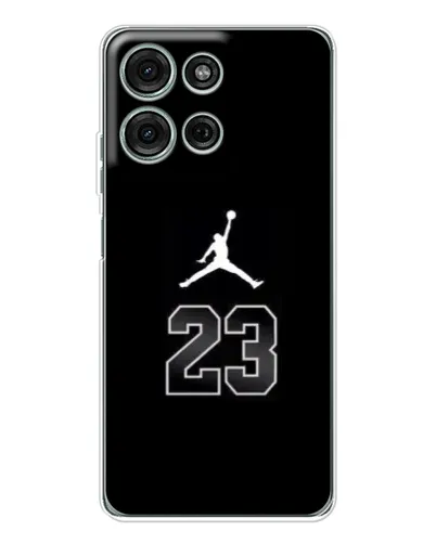 Чехол для Motorola Moto G75 с картинкой «Jordan Flight 23» Чехол для Motorola Moto G75 с картинкой «Jordan Flight 23»