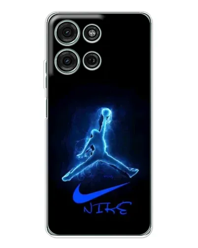 Чехол для Motorola Moto G75 с картинкой «Jordan Neon Blue» Чехол для Motorola Moto G75 с картинкой «Jordan Neon Blue»