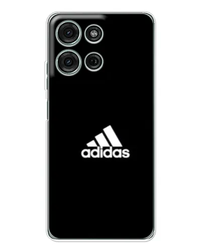 Чехол для Motorola Moto G75 с картинкой «Adidas Red Style»