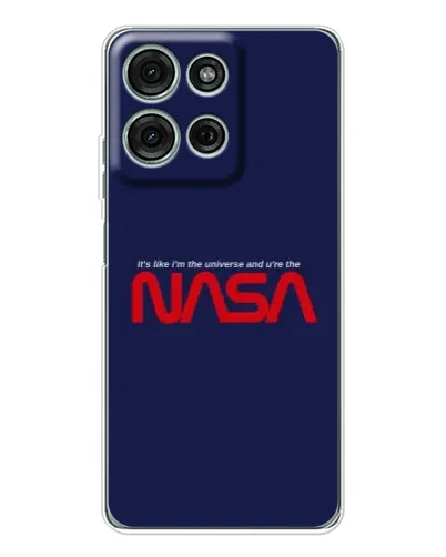 Чехол для Motorola Moto G75 с картинкой «NASA — глубокий космос»