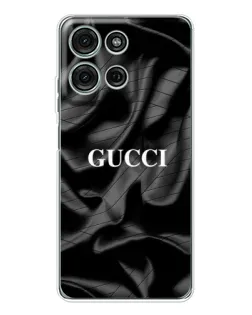 Чехол для Motorola Moto G75 с картинкой «Gucci — шелковые волны»