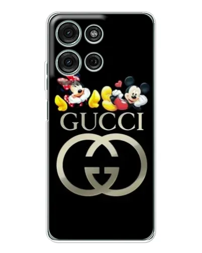 Чехол для Motorola Moto G75 с картинкой «Gucci — герои Disney» Чехол для Motorola Moto G75 с картинкой «Gucci — герои Disney»