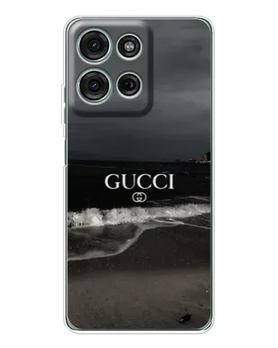 Чехол для Motorola Moto G75 с картинкой «Gucci — морской прибой» Чехол для Motorola Moto G75 с картинкой «Gucci — морской прибой»