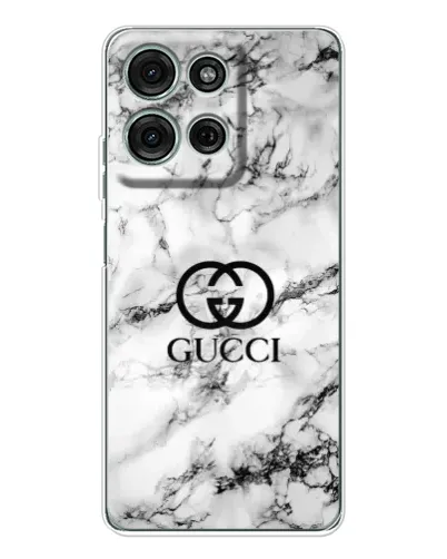 Чехол для Motorola Moto G75 с картинкой «Gucci — мраморный шик» Чехол для Motorola Moto G75 с картинкой «Gucci — мраморный шик»