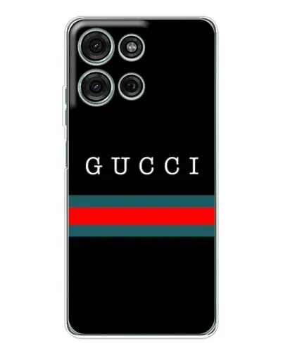 Чехол для Motorola Moto G75 с картинкой «Gucci — красный пояс» Чехол для Motorola Moto G75 с картинкой «Gucci — красный пояс»