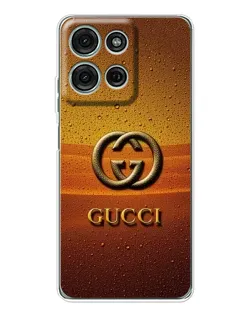 Чехол для Motorola Moto G75 с картинкой «Gucci — солнечный градиент»