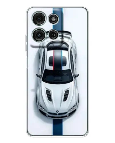 Чехол для Motorola Moto G75 с картинкой «Вид сверху — BMW M»
