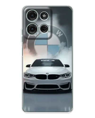 Чехол для Motorola Moto G75 с картинкой «BMW в белом дыму» Чехол для Motorola Moto G75 с картинкой «BMW в белом дыму»