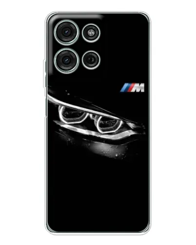 Чехол для Motorola Moto G75 с картинкой «BMW — взгляд тигра» Чехол для Motorola Moto G75 с картинкой «BMW — взгляд тигра»