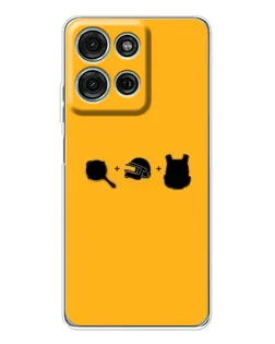 Чехол для Motorola Moto G75 с картинкой «BMW — современная классика»